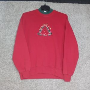 Whitefish Bay Christmas tree seater sweatshirt extra large xl